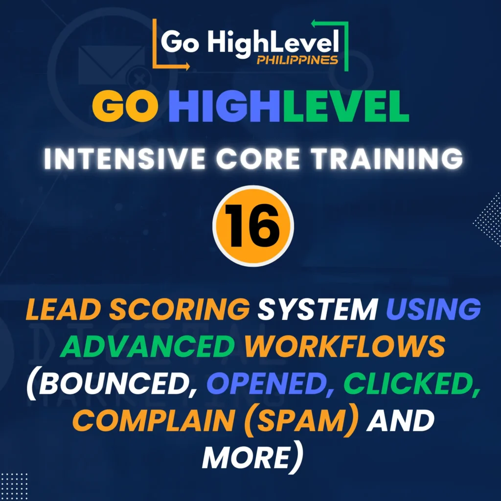 lead scoring system using advanced workflows